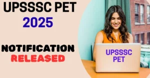 UPSSSC PET 2025