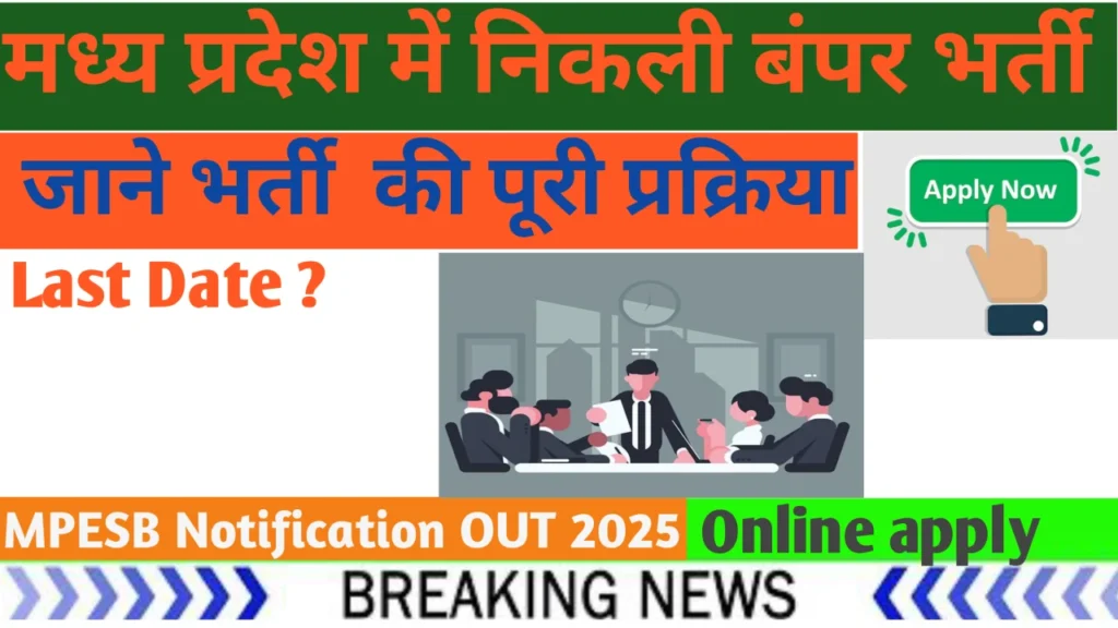 MPESB Group-2 Sub-Group-3 भर्ती 2025 