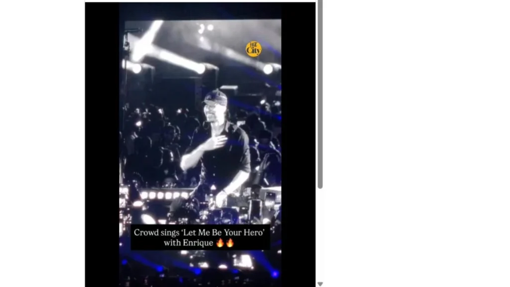 Enrique Iglesias Live in Mumbai 2025