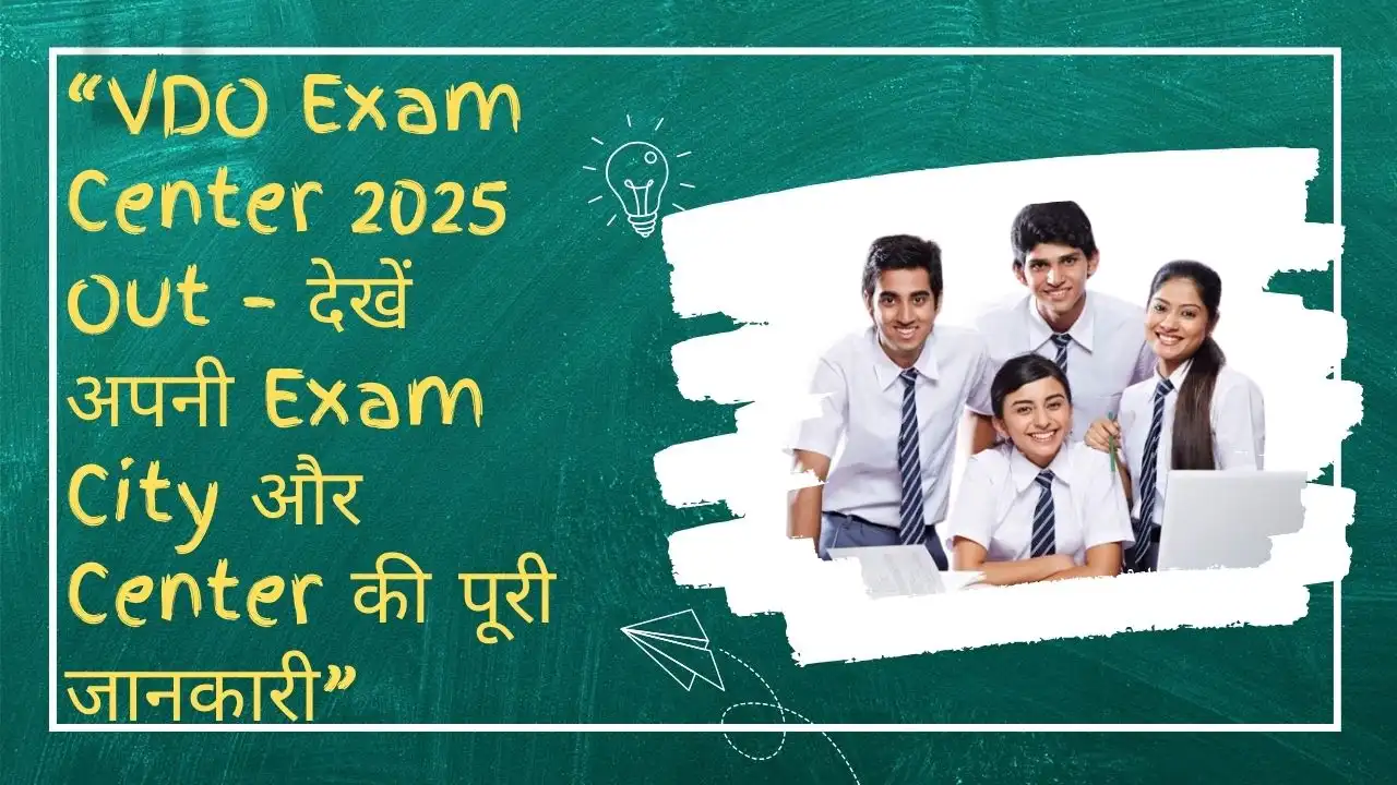 Rajasthan VDO Exam 2025