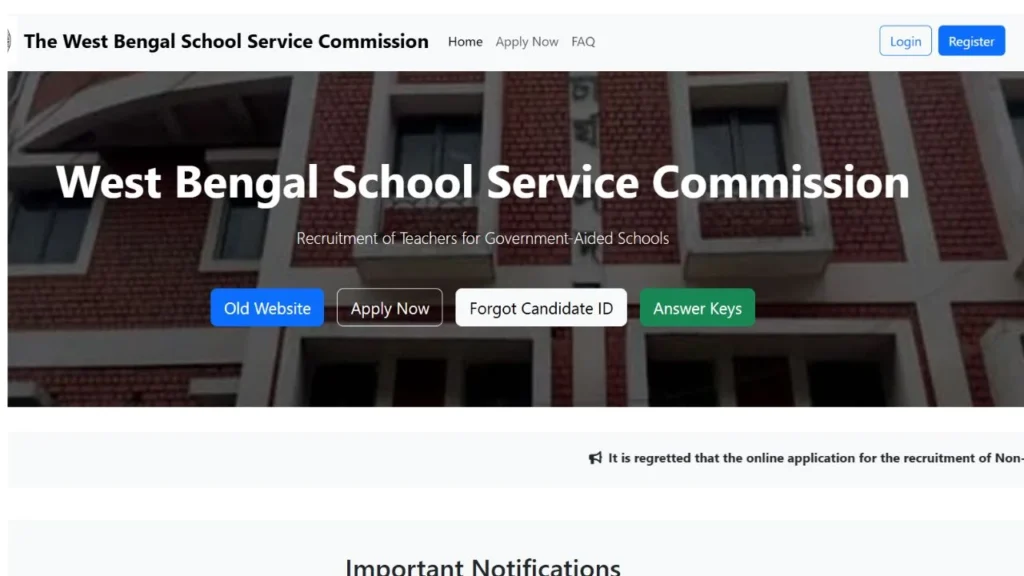WBSSC SLST 2025 Vacancy