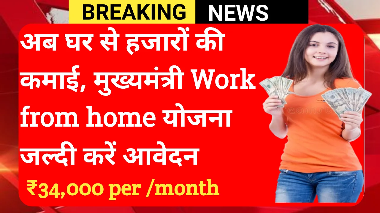 CM work from home yojana