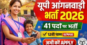 UP Anganwadi Vacancy 2026